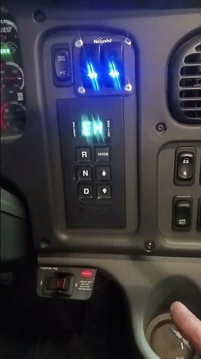 Freightliner with Allison transmission fluid level check