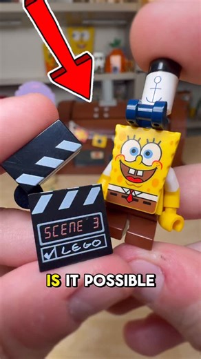 Sam and Lauren on Instagram: "Does The LEGO SPONGEBOB Camera Actually Work?!?! #lego #legospongebob #spongebob"