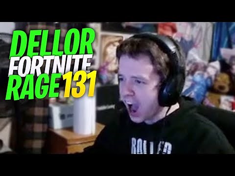 DELLOR FORTNITE RAGE COMPILATION 131