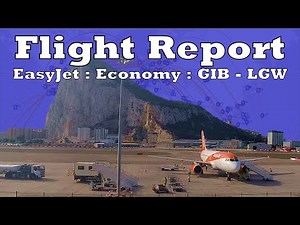 Flight Review - easyJet Gibraltar to London Gatwick, Economy Class A319