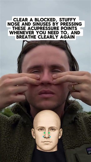 🤧 If you’re like me and your nose gets blocked and stuffy, with sinus pressure building up behind