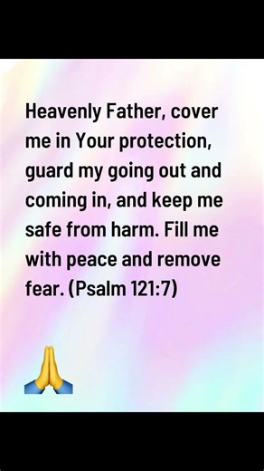 Prayer for Protection and Safety