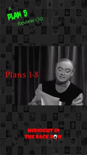 Plan 9 (1959) review clip: Plans 1-8