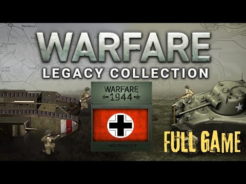 Warfare Legacy Collection (2025) - Warfare 1944 - German Campaign (Full Game) - No Commentary