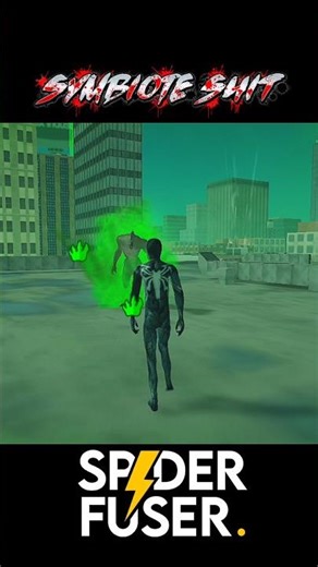Black Suit to Symbiote Transformation! | Spider Fuser Mods Showcase 🔥