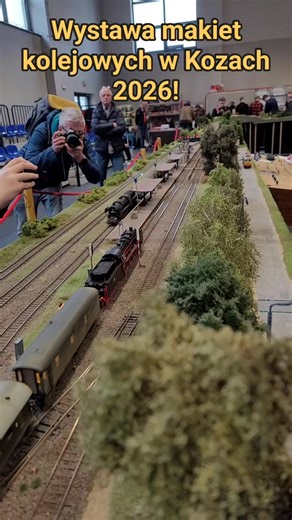 Wystawa Makiet w Kozach 2026 trwa w najlepsze! Zapraszamy do obserwacji na żywo! #Kozy #modelarstwo #H0 #H0scale #pkp #railwaymodel | Merlin Model