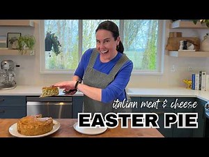 how to make Italian Easter pie! | meat & cheese PIZZA RUSTICA