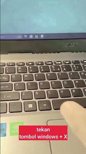cara mematikan laptop pakai tombol tanpa pakai kursor atau mouse #tutorial #komputer #laptop #online