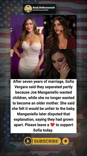 Sofía Vergara Opens Up About Her Divorce and Having Children