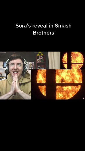 Sora Smash Brothers Reveal Reaction | Super Smash Bros Unveiling