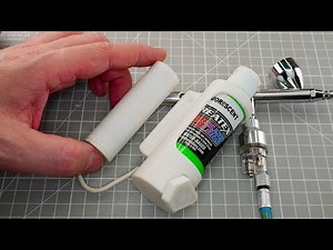 How to make a mini paint shaker from an old electric toothbrush. DIY for airbrush