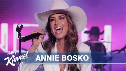 Annie Bosko performs Neon Baby! | Jimmy Kimmel Live