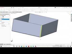 10 Corners - SolidWorks Sheet Metal Tutorials for Beginners