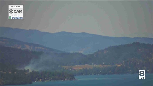 Wildfire breaks out north of Polson