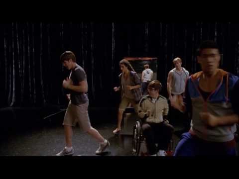 Glee - Mike teaches the New Directions boys how to dance 4x08