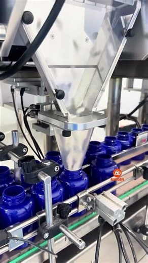 Automatic Capsule Counting and Bottle Filling Machine | Burgen Machine