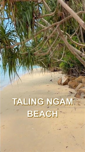 Fantastic quiet beach in koh samui thailand #kohsamui #travel