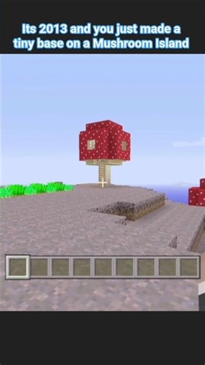 Minecraft In 2013 #minecraft #gameplay #nostalgia #base