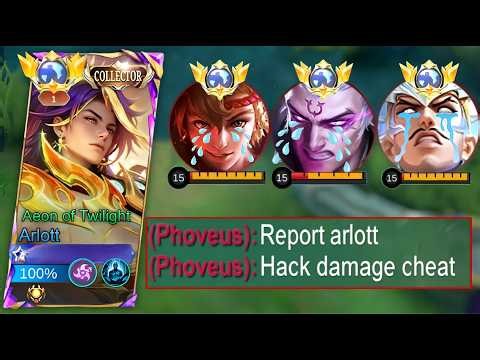 HOW TO DEAL WITH THIS ANNOYING FIGHTER USING ARLOTT! | BEST 1 SHOT BUILD ARLOTT - MLBB