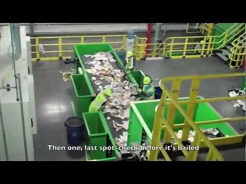 How Does a Recycling Center Work?