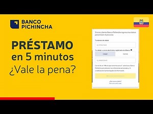 Online loans in 5 minutes and without a guarantor 💸 Banco Pichincha - UPDATED