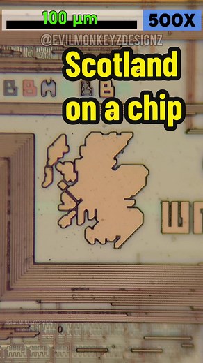 Have you ever wondered what's inside of an Xbox 360 Kinect? - There's lots of cool stuff, including these WM8737 stereo ADCs from Wolfson Microelectronics. Wolfson was headquartered in Edinburgh, Scotland, which explains the doodle on this chip. - #ComponentsCloseUp #electronics #xbox #xbox360 #tech #gaming