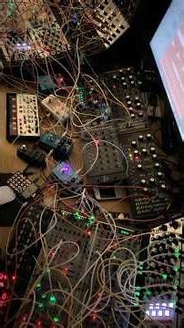 Excerpt from Moon Rain - Berlin School with the Volca Modular #shorts