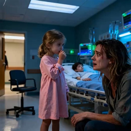 Mon fils était dans le coma à cause d’un accident, et le médecin nous a annoncé un diagnostic sans espoir. Mon mari a quitté la chambre en silence, me laissant seule. Puis ma fille de 6 ans a tiré sur ma manche. « Maman, je connais le secret de l’accident de grand frère », a-t-elle murmuré doucement. « La cause de l’accident, c’était… » Mon fils était dans le coma à cause d’un accident, et le médecin nous a annoncé un diagnostic sans espoir. Mon mari a quitté la chambre en silence, me laissant s