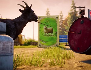 Players can now step into the hooves of CATAN’s sheep in Goat Simulator 3. And yes, she's here to stay ♾️🐑 #goatsimulator3 #catan