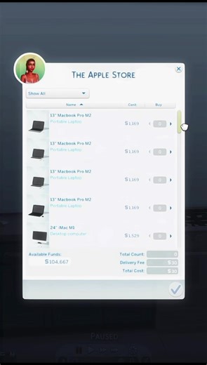 Must have express delivery mod by Qmbibi #fyp #sims4mods #gamergirl #pcgamergirl #fypシ゚viral