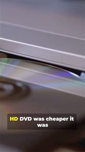 HD DVD — The Format It Never Won #hd #dvd #shorts #innovation