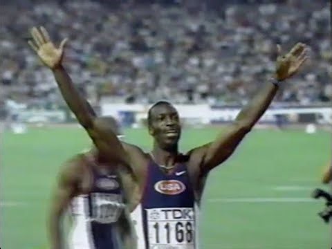Michael Johnson - Men's 400m Final - 1997 IAAF World Championships