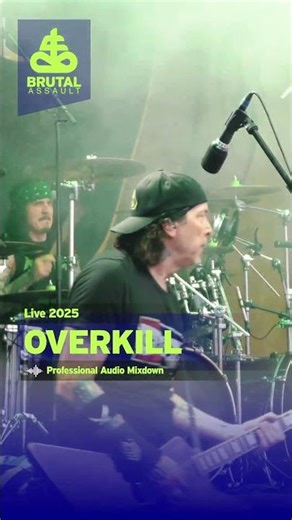 Overkill - Live from Brutal Assault 2025 #brutalassault #festival