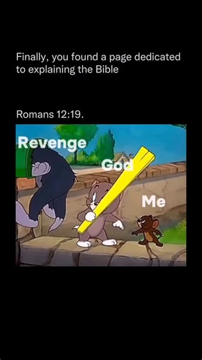 Explaining The Bible on Instagram: "📖 Romans 12:19 “Beloved, never avenge yourselves, but leave it to the wrath of God; for it is written, “Vengeance is mine, I will repay, says the Lord.”” In this verse, Paul instructs Christians not to take personal revenge when wronged or persecuted. Instead of responding with retaliation, believers are called to refrain from vengeance and entrust justice entirely to God. By quoting Deuteronomy 32:35, Paul emphasizes that ultimate judgment and repayment belo