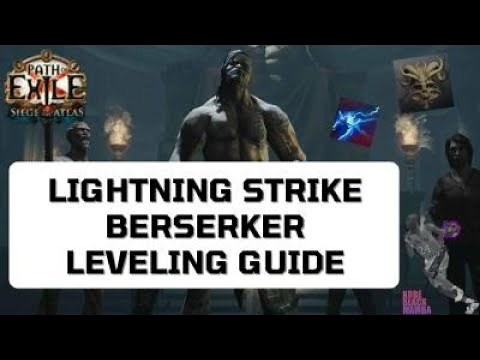 [PoE 3.17] Lightning Strike Berserker League Starter Leveling Guide, Made for Babies (Archnemesis)
