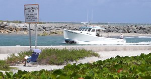 Shifting sandbars create dangerous and unpredictable conditions for boaters navigating Jupiter Inlet