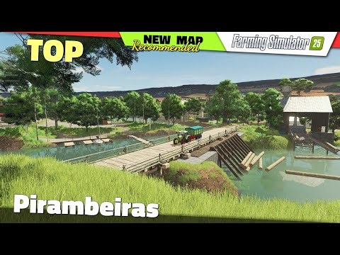 FS25 ★ NEW MAP "Pirambeiras Map" - Farming Simulator 25 New Map Review QHD
