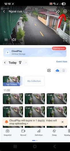 How to Switch On/Off Sleep Mode on Ezviz Camera #shorts #viral #ezviz