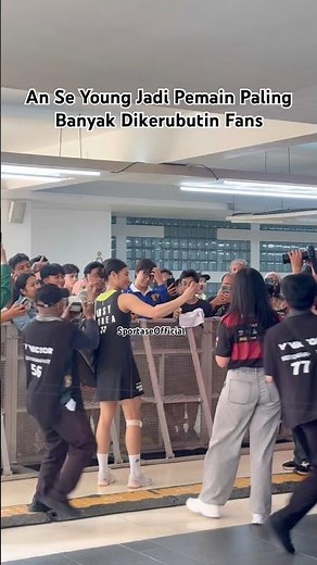 Bintang badminton Korea Selatan An Se Yong Jadi Pemain Paling Diburu Fans di Indonesia Open