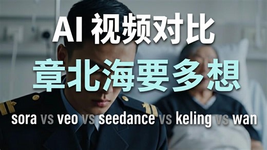 AI文生视频对比 章北海 要多想