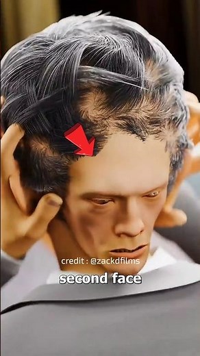 😱ఈ వ్యక్తికి రెండు faces ఉంటాయి👀#youtubeshorts #shorts