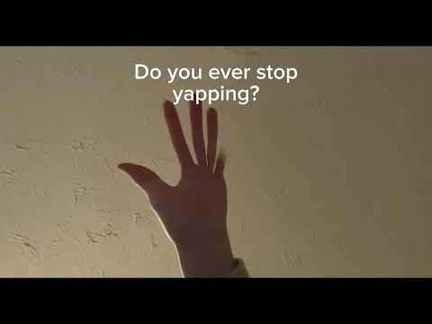 Do You Ever Stop Yapping? #yapyap #meme #art #helpmemakethismakesense