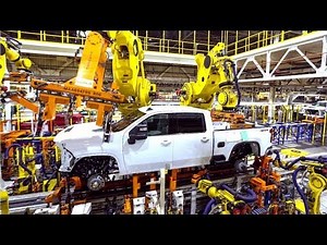 2020 Chevrolet Silverado Assembly line Full Size Truck Production