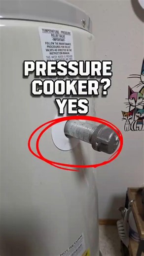 Very Dangerous Water Heater #homeinspection #homeinspector #plumbing