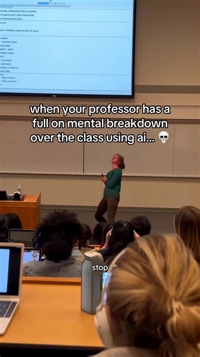 all that for using turbo ai? 🥀 #college #professor #lecture #crashout #school