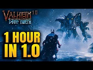 I Spent 1 Hour in The Deep North Valheim 1.0