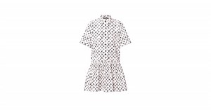 Products by Louis Vuitton: Graphic Monogram Shirt Dress