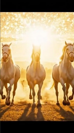 • 🐎 “7 horses, one stunning ride! 🌅🔥”