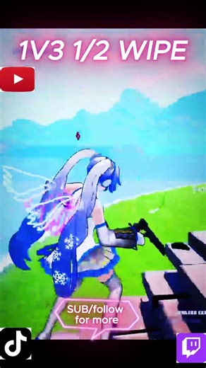 1v3 1/2?? #fortnite