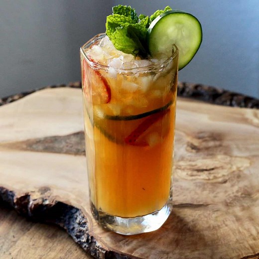 Pimm's Cup - Classic No.1 Recipe & History - Vintage American Cocktails